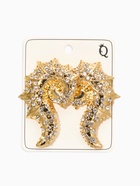 Серьги «Морской мир», раковина, белые в золоте  (артикул 10938648)  большой выбор товаров оптом и в розницу по низким ценам с доставкой