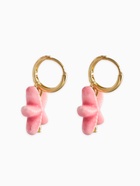 Серьги «Морской мир. Звезда», розовые в золоте - Фото 2