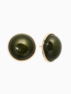 Серьги акрил «Стиль», круг, зелёные в золоте  (артикул 10938678)  большой выбор товаров оптом и в розницу по низким ценам с доставкой