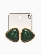 Серьги акрил «Стиль», треугольник, цвет изумрудный прозрачный в золоте  (артикул 10938683)  большой выбор товаров оптом и в розницу по низким ценам с доставкой