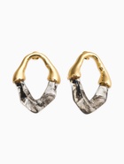 Серьги акрил «сталактиты», чёрные, прозрачные в золоте  (артикул 10938688)  большой выбор товаров оптом и в розницу по низким ценам с доставкой