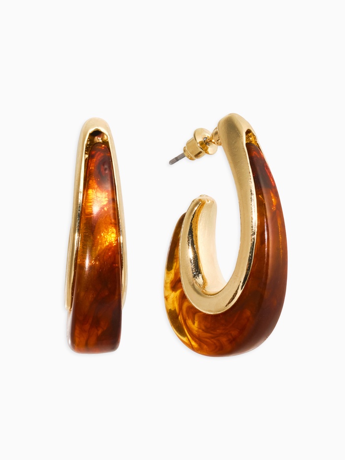 Серьги акрил 