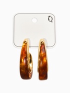 Серьги акрил «Петля», коричневые в золоте  (артикул 10938705)  большой выбор товаров оптом и в розницу по низким ценам с доставкой