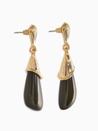 Серьги акрил «Капля каллы», зелёные в золоте  (артикул 10938716)  большой выбор товаров оптом и в розницу по низким ценам с доставкой