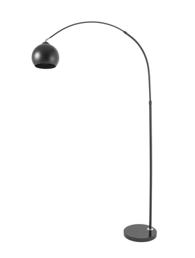 Торшер напольный «Купол», Е27, 40 Вт, чёрный, 28×105×173 см