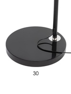 Торшер напольный «Купол», Е27, 40 Вт, чёрный, 28×105×173 см - Фото 7