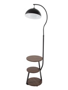 Торшер напольный со столиком Е27, 40 Вт, чёрный стол d=34 см, 42×42×162 см  (артикул 10951743)  большой выбор товаров оптом и в розницу по низким ценам с доставкой