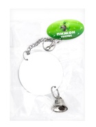 Игрушка для птиц "Зеркало двойное" с колокольчикам, 23 х 7 см  (артикул 10955019)  большой выбор товаров оптом и в розницу по низким ценам с доставкой