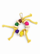 Игрушка для птиц "Браслет" с колокольчиками, 13,5 х 5 см, микс цветов  (артикул 10955022)  большой выбор товаров оптом и в розницу по низким ценам с доставкой