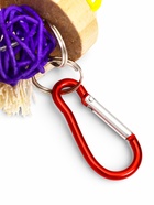 Игрушка для птиц "Браслет" с колокольчиками, 13,5 х 5 см, микс цветов  (артикул 10955022)  большой выбор товаров оптом и в розницу по низким ценам с доставкой