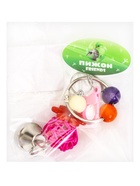 Игрушка для птиц «Шарики», 18×4.5 см, с колокольчиками, цвет МИКС - Фото 6