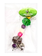 Игрушка для птиц "Гантели", 15 х 8 см, микс цветов  (артикул 10955025)  большой выбор товаров оптом и в розницу по низким ценам с доставкой