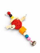 Игрушка для птиц "Деревяшка", 22 х 9 см, микс цветов  (артикул 10955034)  большой выбор товаров оптом и в розницу по низким ценам с доставкой