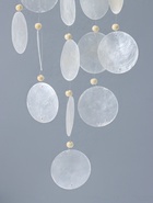 Ловец снов амулет «Месяц», перламутр, 19 кружков, d=4.8 см, 15×50 см  (артикул 10955188)  большой выбор товаров оптом и в розницу по низким ценам с доставкой