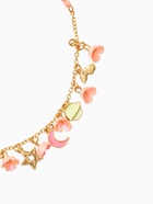 Набор детский «Выбражулька» космос, 3 предмета: бусы, пусеты, кольцо, цвет розово-золотой  (артикул 10960593)  большой выбор товаров оптом и в розницу по низким ценам с доставкой