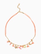 Набор детский «Выбражулька» космос, 3 предмета: бусы, пусеты, кольцо, цвет розово-золотой  (артикул 10960593)  большой выбор товаров оптом и в розницу по низким ценам с доставкой