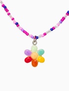 Бусы бисерные с подвеской детские «Выбражулька. Цветок», 38 см, разноцветные - Фото 2