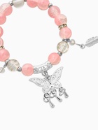 Браслет детский «Выбражулька» бабочка, цвет розовый в серебре  (артикул 10960601)  большой выбор товаров оптом и в розницу по низким ценам с доставкой