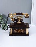 Шкатулка музыкальная механическая «Ретро телефон», 20×14.5×21.5 см - Фото 5