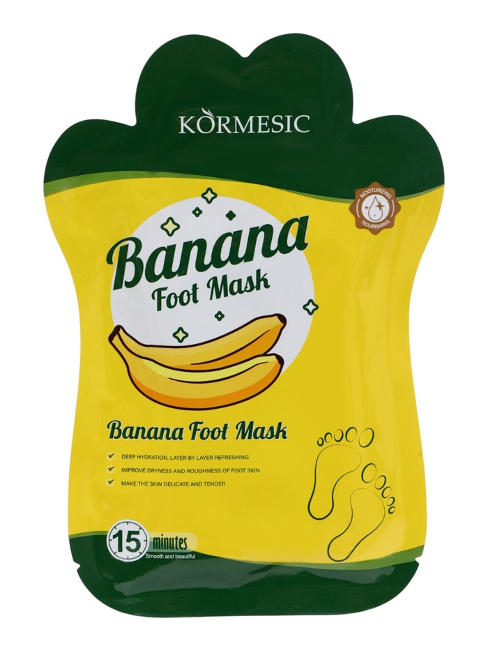 Маска для ног с экстрактом банана, 35 мл