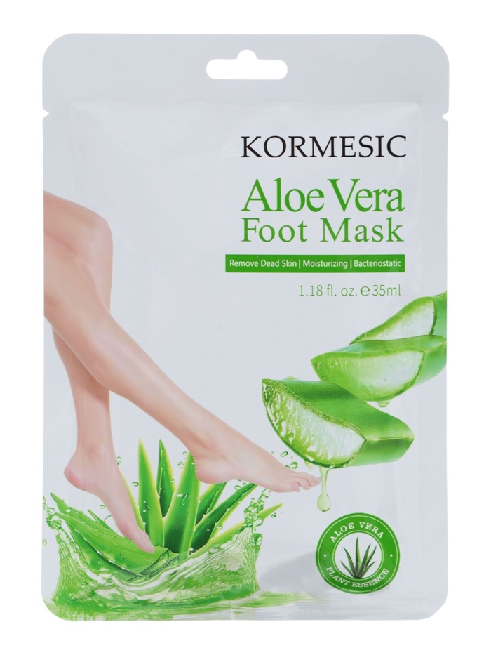 Маска для ног с экстрактом алоэ вера, 35 мл