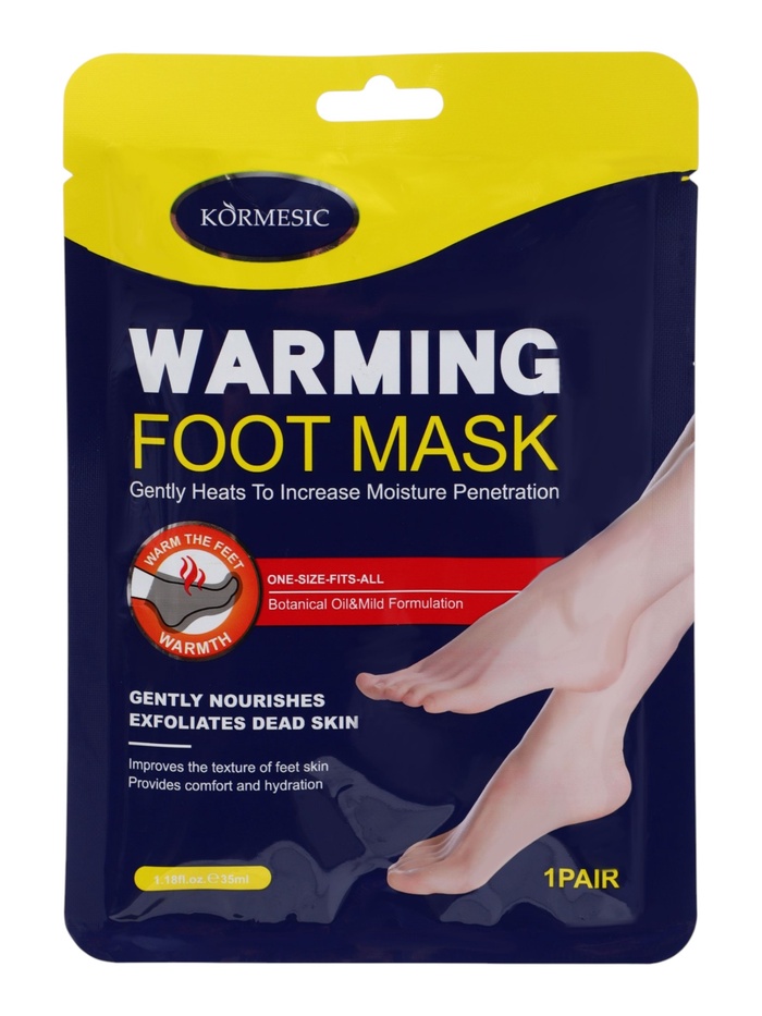 Разогревающая маска для ног, 35 мл