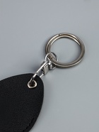 Брелок - чехол для магнитных ключей домофона, капля, чёрный, под нанесение, 4.4×5.5 см - Фото 2