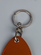 Брелок - чехол для магнитных ключей домофона, капля, рыжий, под нанесение, 4.4×5.5 см - Фото 2