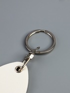 Брелок - чехол для магнитных ключей домофона, капля, белый, под нанесение, 4.4×5.5 см  (артикул 10967174)  большой выбор товаров оптом и в розницу по низким ценам с доставкой