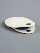 Брелок - чехол для магнитных ключей домофона, капля, белый, под нанесение, 4.4×5.5 см - Фото 3