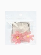 Серьги пластик «Цветочек летний», с блёсткой, розовые - Фото 5