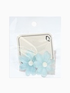 Серьги пластик «Цветочек летний», с блёсткой, голубые - Фото 4