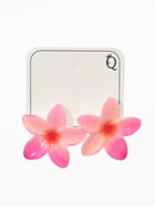 Серьги пластик «Цветок Лилии», розовые  (артикул 10967859)  большой выбор товаров оптом и в розницу по низким ценам с доставкой