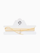 Чокер на шнурке с подвеской «Жемчужная капля», L=134 см, белый, жёлтый - Фото 4