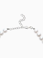 Чокеры из бусин «Сияние жемчуга», 3 шт. бусины №14.10, 8, L=43 см, белый в серебре - Фото 4