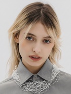 Чокер на леске многослойный «Жемчужная Богема», бусина №3, L=43 см, белый - Фото 1