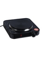 Плитка электрическая LHP-002, 1 конфорка, 1000 Вт, нагреватель диск, чёрная - Фото 1