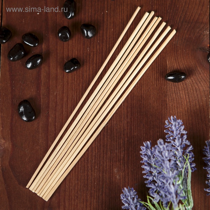 Бамбуковые палочки для диффузора, 20 см, набор 8 шт. - Фото 1