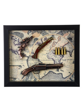 Сувенирное изделие - панно настенное в раме 