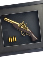 Панно настенное в раме с макетом оружия сувенирного «Револьверы. Геральдика», 49×104×7 см  (артикул 10949024)  большой выбор товаров оптом и в розницу по низким ценам с доставкой