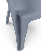 Кресло садовое Decorona DeForma, 55×53.5×78.5 см, пластиковое, цвет дымчатый кварц - Фото 8