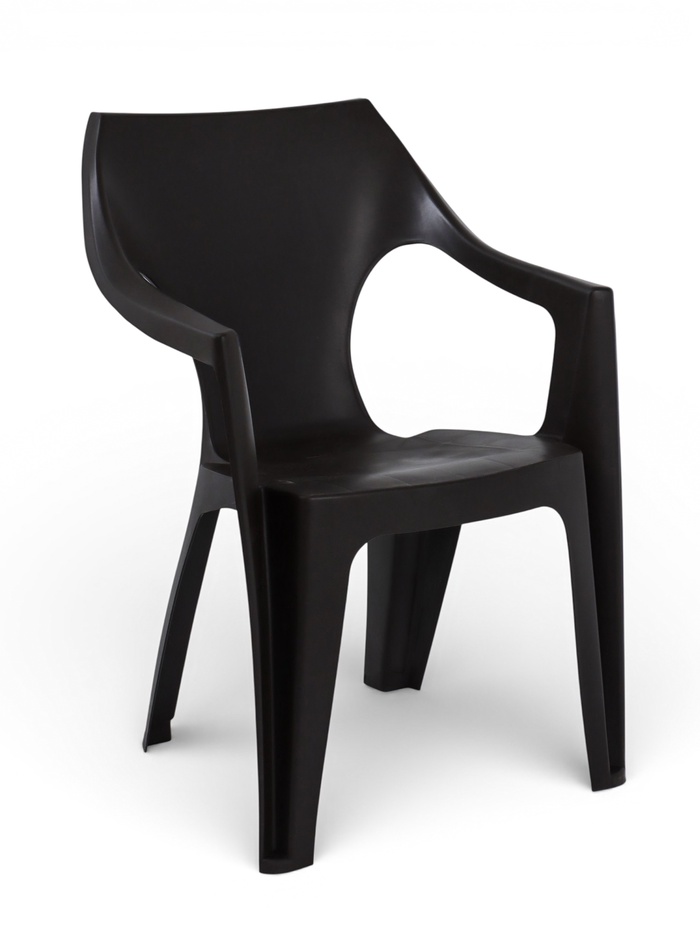 Кресло садовое Decorona DeForma, 55×53.5×78.5 см, пластиковое, цвет тёплый орех - Фото 1