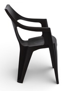 Кресло садовое Decorona DeForma, 55×53.5×78.5 см, пластиковое, цвет тёплый орех - Фото 4