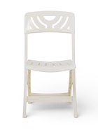 Стул садовый Decorona DeRiviera, 46×50×82 см, пластиковый, белый - Фото 2