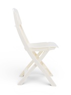 Стул садовый Decorona DeRiviera, 46×50×82 см, пластиковый, белый - Фото 4