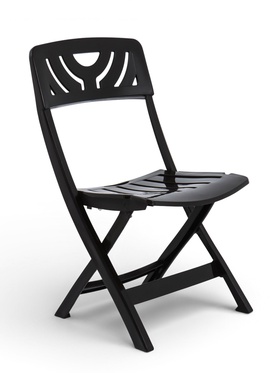 Стул садовый Decorona DeRiviera, 46×50×82 см, пластиковый, цвет горький шоколад