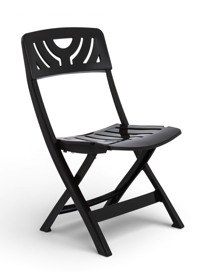 Стул садовый Decorona DeRiviera, 46×50×82 см, пластиковый, цвет горький шоколад - Фото 1