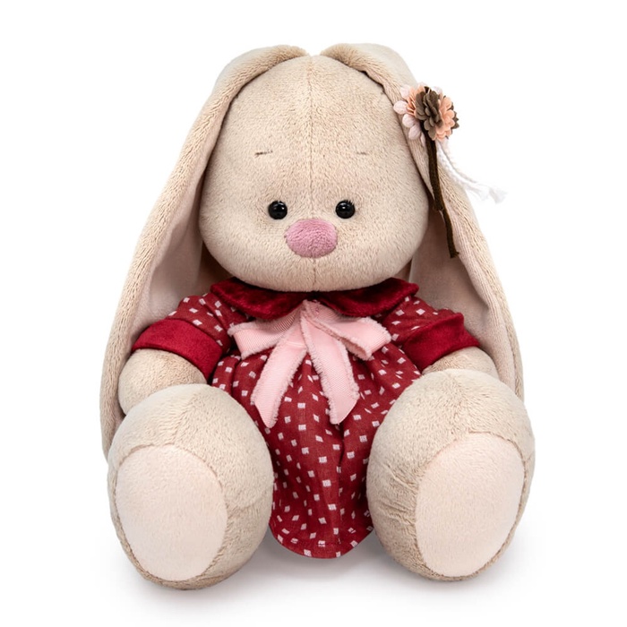 Мягкая игрушка «Зайка Ми в теплом платье», 18 см - Фото 1