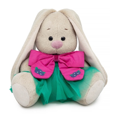 Мягкая игрушка «Зайка Ми в пышной юбке и с бантом», 15 см