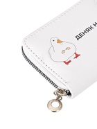 УЦЕНКА Кошелек 07-01-13 Деняк надо, 11*2*8,5 см, 3 отд, д/карт, д/монет, на молнии, белый - Фото 11